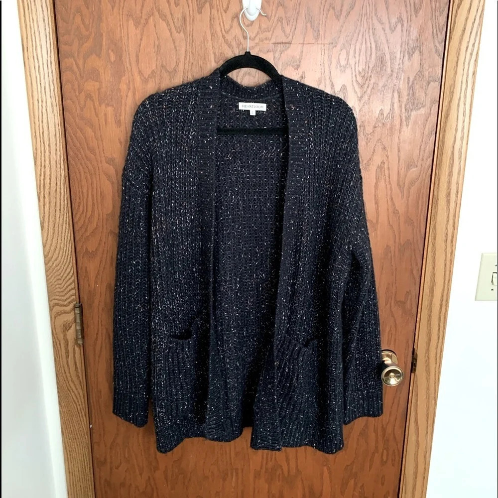 Heartloom Speckled Cardigan